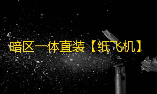 暗区一体直装【纸飞机】辅助